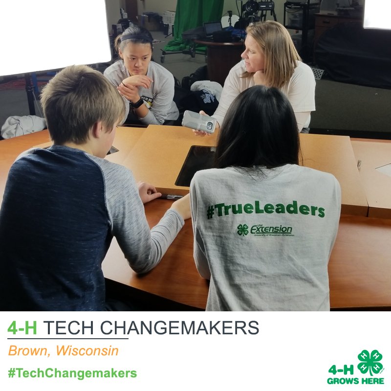 4H's tweet image. Are youth in your community making an impact &amp;amp; using technology in an innovative way? They should enter the 4-H #TechChangemakers Contest! Learn more:  4-H.org/TechChangemake…