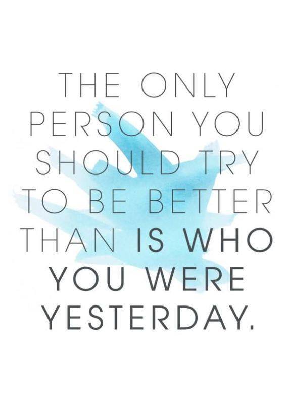 VictoriaErfle's tweet photo. Better life starts when we are "better" than yesterday 😉 https://t.co/jgJ4SlsxTp