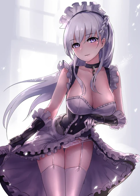 #ベルファスト さん描きました、デザイン可愛いです #アズールレーン #azurlane 