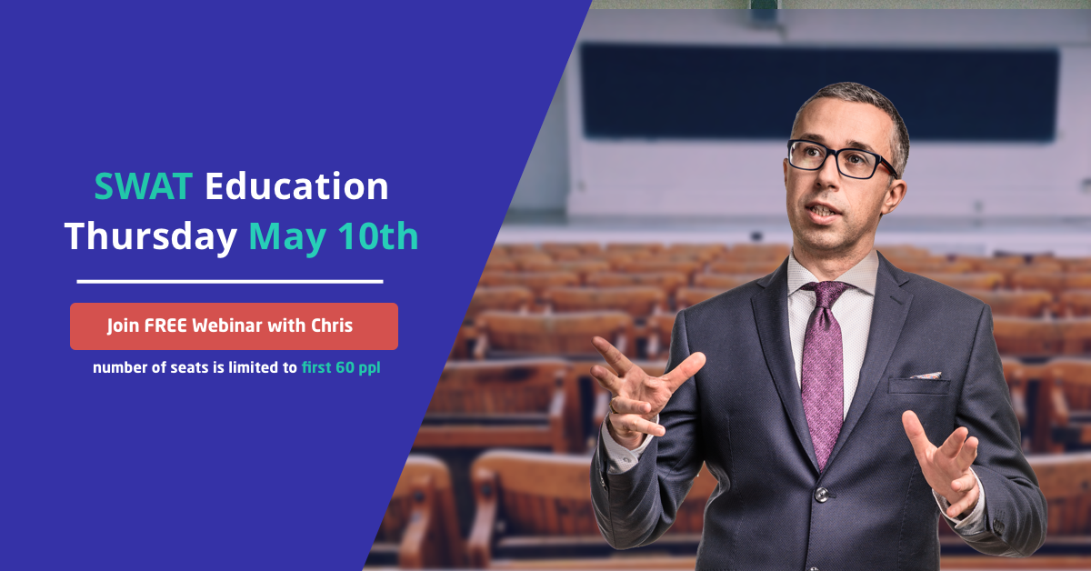 EliteCurrensea's tweet photo. Hurry up to join a new free SWAT #trading webinar with Chris on May 10th at 19:10 CEST. First 60 seats are free.
#forex #fx #ecsLIVE https://t.co/kD2Lhs9MSV