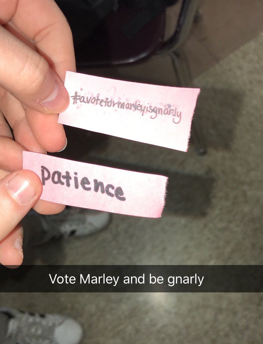 brooklyn_8bae's tweet photo. #avoteformarleyisgnarly https://t.co/eicD0akdZc