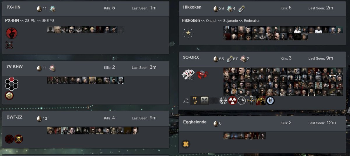 evetracedotcom's tweet photo. We've managed to get the stability issues resolved and our live fleet detector is now live again. https://t.co/GYk0s8kH6E  

#tweetfleet #eveonline #internetspaceships https://t.co/z4s5GeAW3L