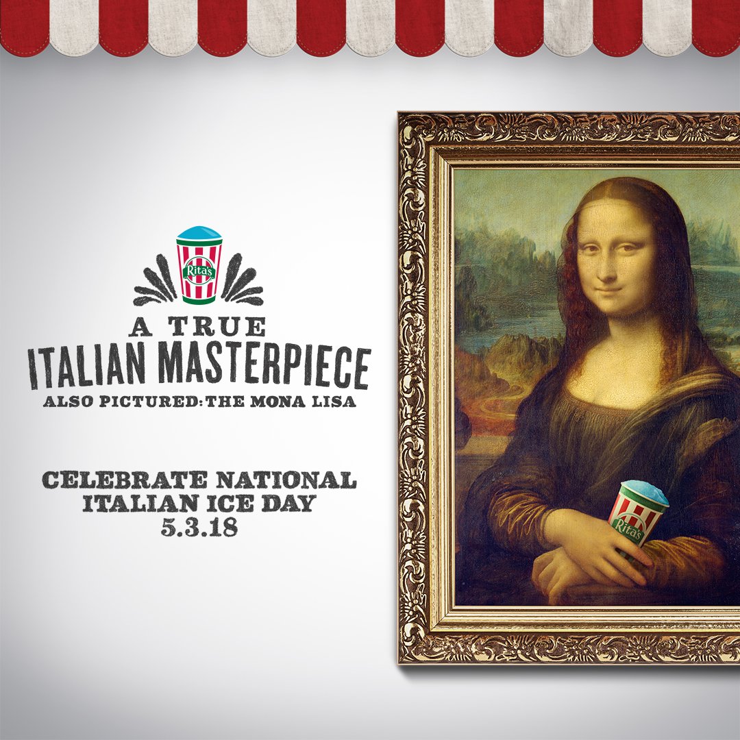 This Thursday is Rita’s first annual National Italian Ice Day!  What’s your favorite Rita’s flavor? #Ritas #NationalItalianIceDay #RitasofVisalia
