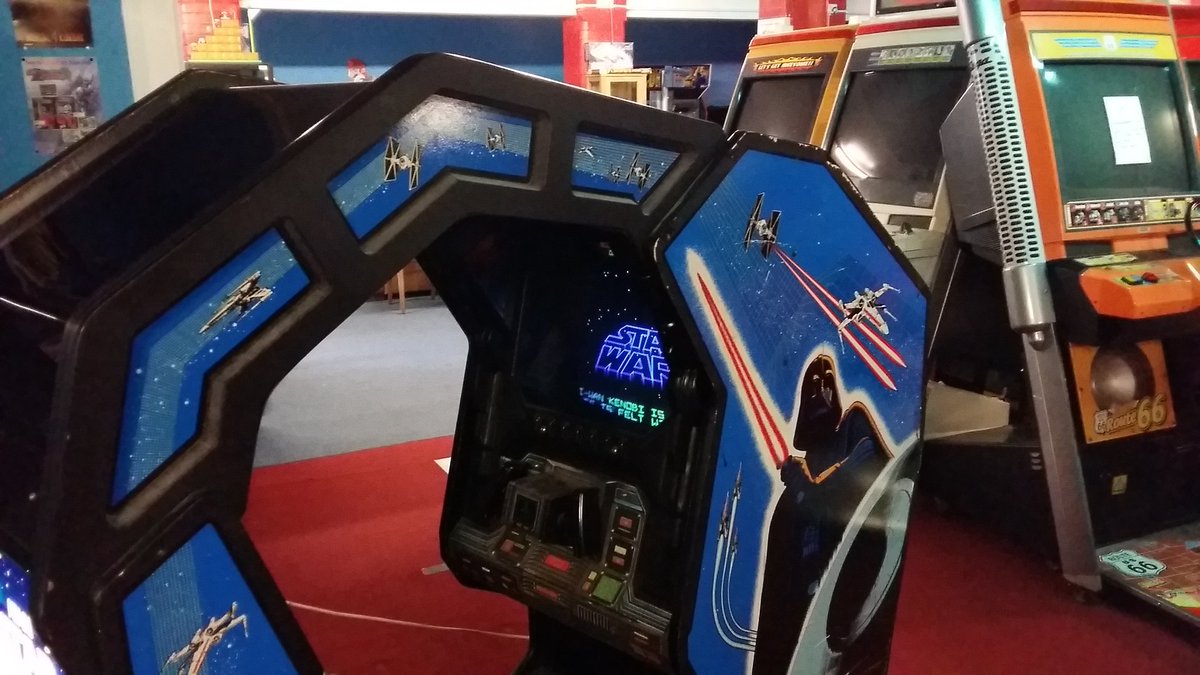 It's back and just in time for Friday..
We're the only free play retro arcade in #somerset. #arcade #starwars #starwarsday