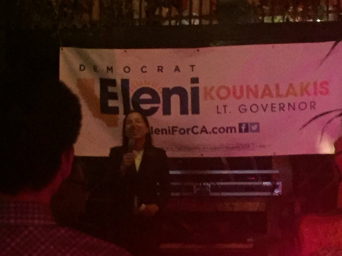 Peggy Klaus (@pegklaus) on Twitter photo Listened to <a href="/EleniForCA/">Eleni Kounalakis</a>, <a href="/fionama/">Fiona Ma, CPA</a> and <a href="/RepSwalwell/">Rep. Eric Swalwell</a> speak last night at a Young Professionals and Activists for Eleni event in SF last night. Love seeing these leaders inspire young people to get out a vote for what's right! Election day is only 5 weeks away! #GetInspired #vote Listened to <a href="/EleniForCA/">Eleni Kounalakis</a>, <a href="/fionama/">Fiona Ma, CPA</a> and <a href="/RepSwalwell/">Rep. Eric Swalwell</a> speak last night at a Young Professionals and Activists for Eleni event in SF last night. Love seeing these leaders inspire young people to get out a vote for what's right! Election day is only 5 weeks away! #GetInspired #vote