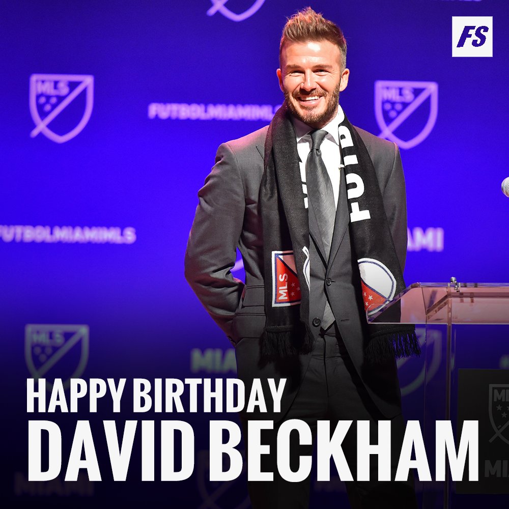 Happy 4  3  rd Birthday David Beckham! 