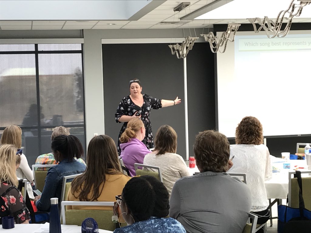 BigIdeasMath's tweet photo. Have you heard of SOLO taxonomy? It’s a model that helps move language and questioning from surface to deep. @sophmurphy23 shares her research on SOLO with local educators. #BigMathPD2018 #BigIdeasMath #NatGeoLearning https://t.co/MSWWcsVcHn