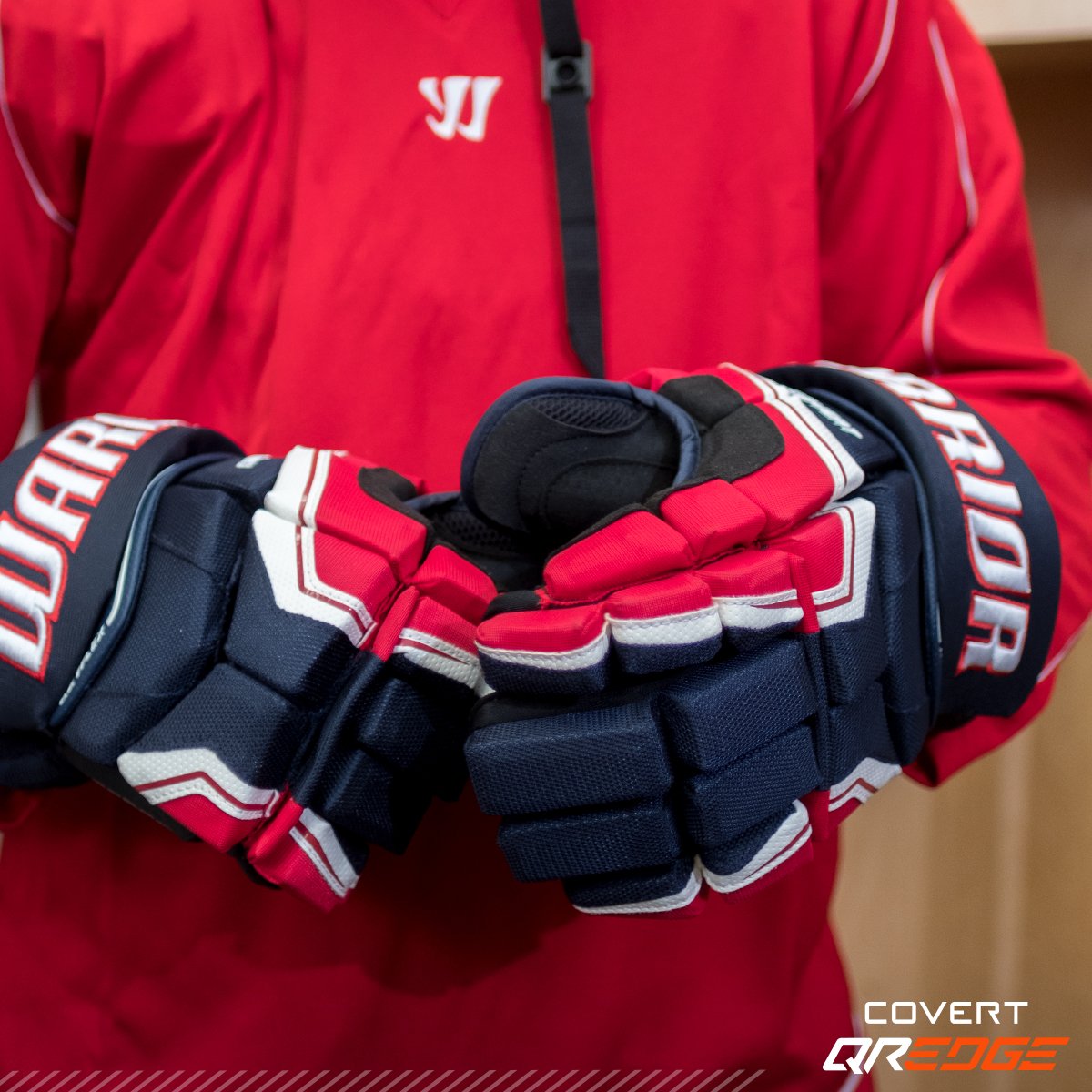 WarriorHockey's tweet photo. The new #CovertQREdge gloves feature our #ExoProtect foam combined with plastic inserts to give you protection against slashes and big impacts during play.
Get them this week at your favorite Warrior Hockey retailer. https://t.co/gWepLjwgso