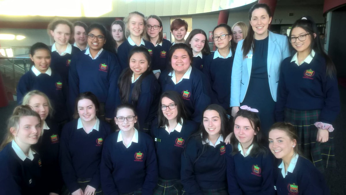 rockfordmanor's tweet photo. More photos from #Emmanuel18 choir along with Ms Whyte. Including her beloved 6th years!!! How they will be missed next year 😭 they have been such a wonderful addition to the choir and to the school the last 6 years - thank you girls and well done! https://t.co/NSVWHwfaqm