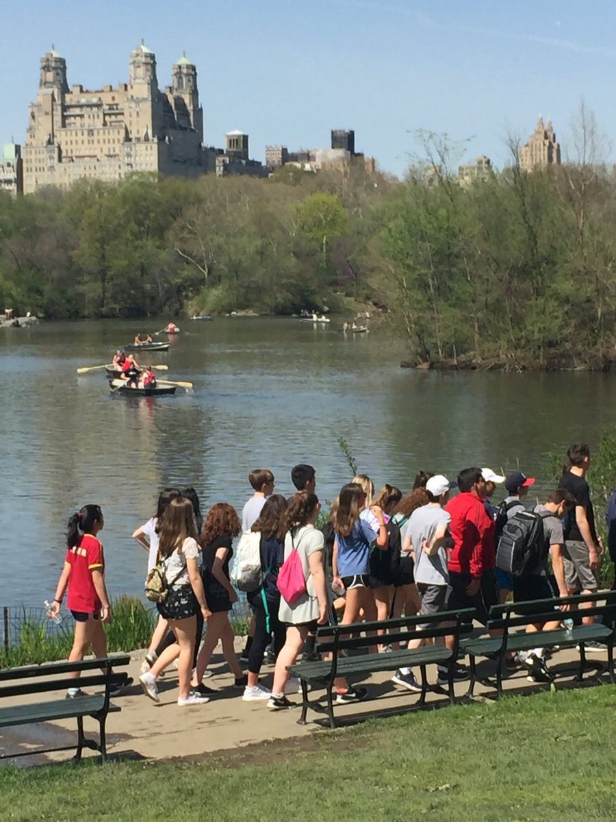 OLAEagles's tweet photo. Grade 8 in NYC's Central Park! https://t.co/XokR2Ip3tS