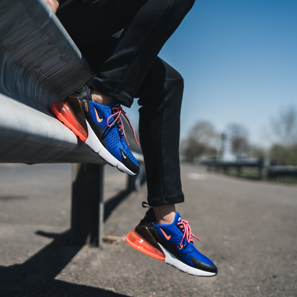 nike air max 270 blue crimson