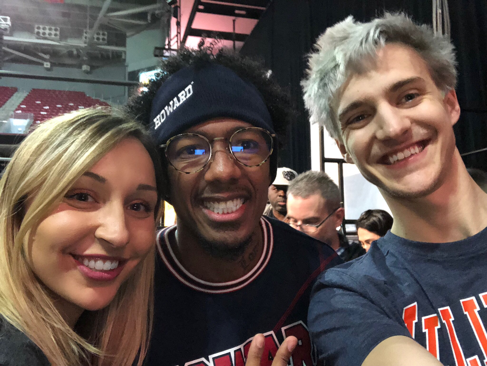 Ninja on Twitter: "Wife and I met @NickCannon super chill dude looking forward to meeting again