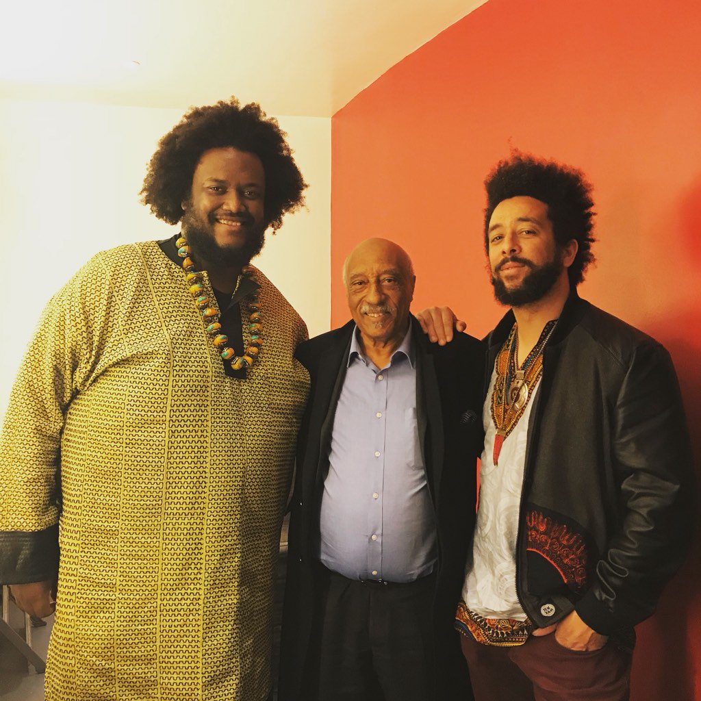 Mulatu Astatke (@mulatuastatke1) on Twitter photo I met the great <a href="/KamasiW/">Kamasi Washington</a> today. We had a very interesting chat about music and Ethiopia. Hope to meet you again Sir I met the great <a href="/KamasiW/">Kamasi Washington</a> today. We had a very interesting chat about music and Ethiopia. Hope to meet you again Sir