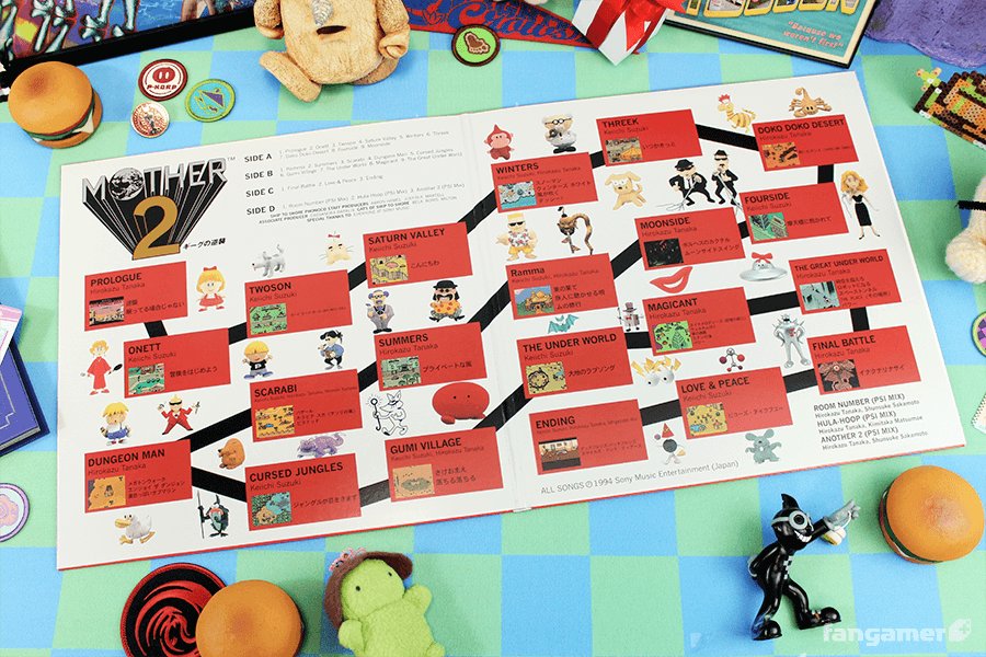 Fangamer's tweet image. The MOTHER 2 Vinyl Soundtrack is now available in two new colors: Belch and Barf. 

Gyork: fangamer.com/products/mothe…