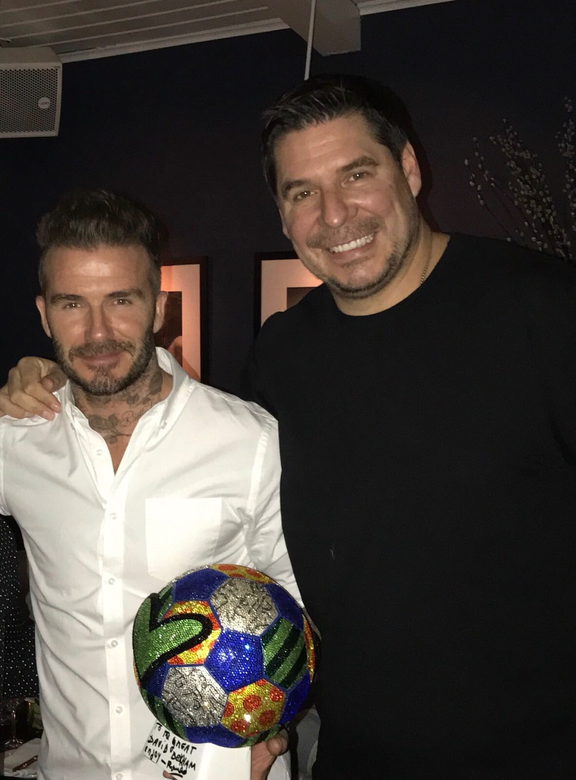 Happy Happy Birthday, Feliz Cumpleaños to my brother, my partner and specially my friend David Beckham! 