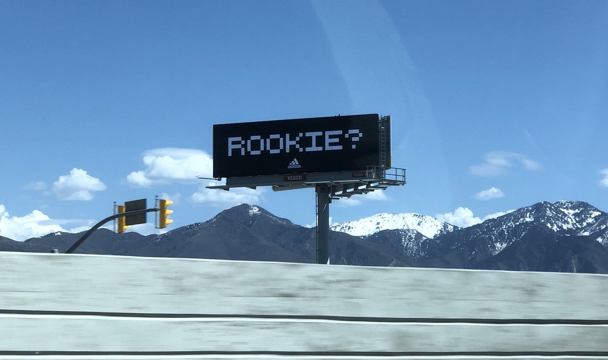 DocuMartSLC's tweet image. Game 2 Tonight! #JazzRockets #Rookie #TakeNote