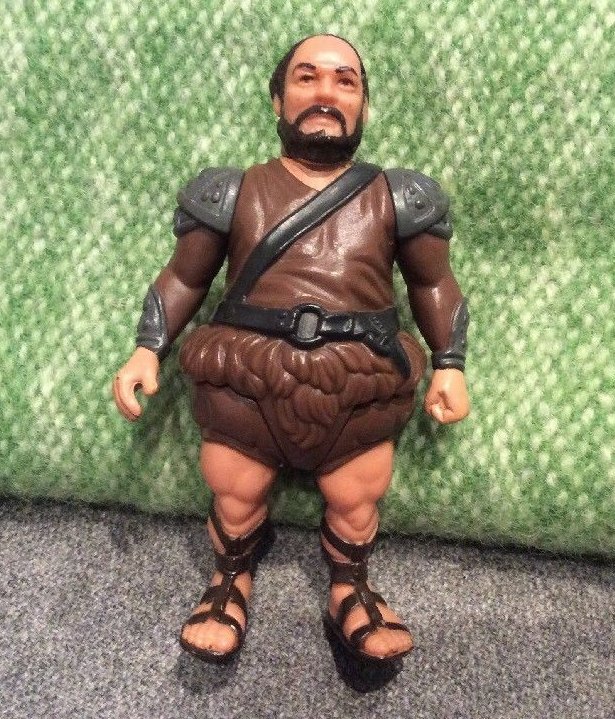 DinosaurDracula's tweet photo. My literal favorite thing ever is how Kenner reused a Star Wars Gamorrean Guard to make Friar Tuck from Robin Hood. https://t.co/A40xNrJixK
