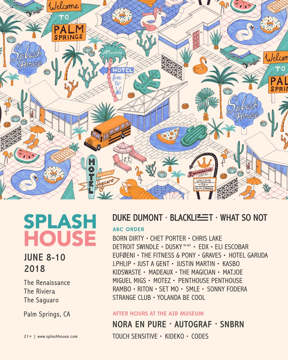 DukeDumont's tweet image. Splash House // June 8-10 // Palm Springs

splashhouse.com