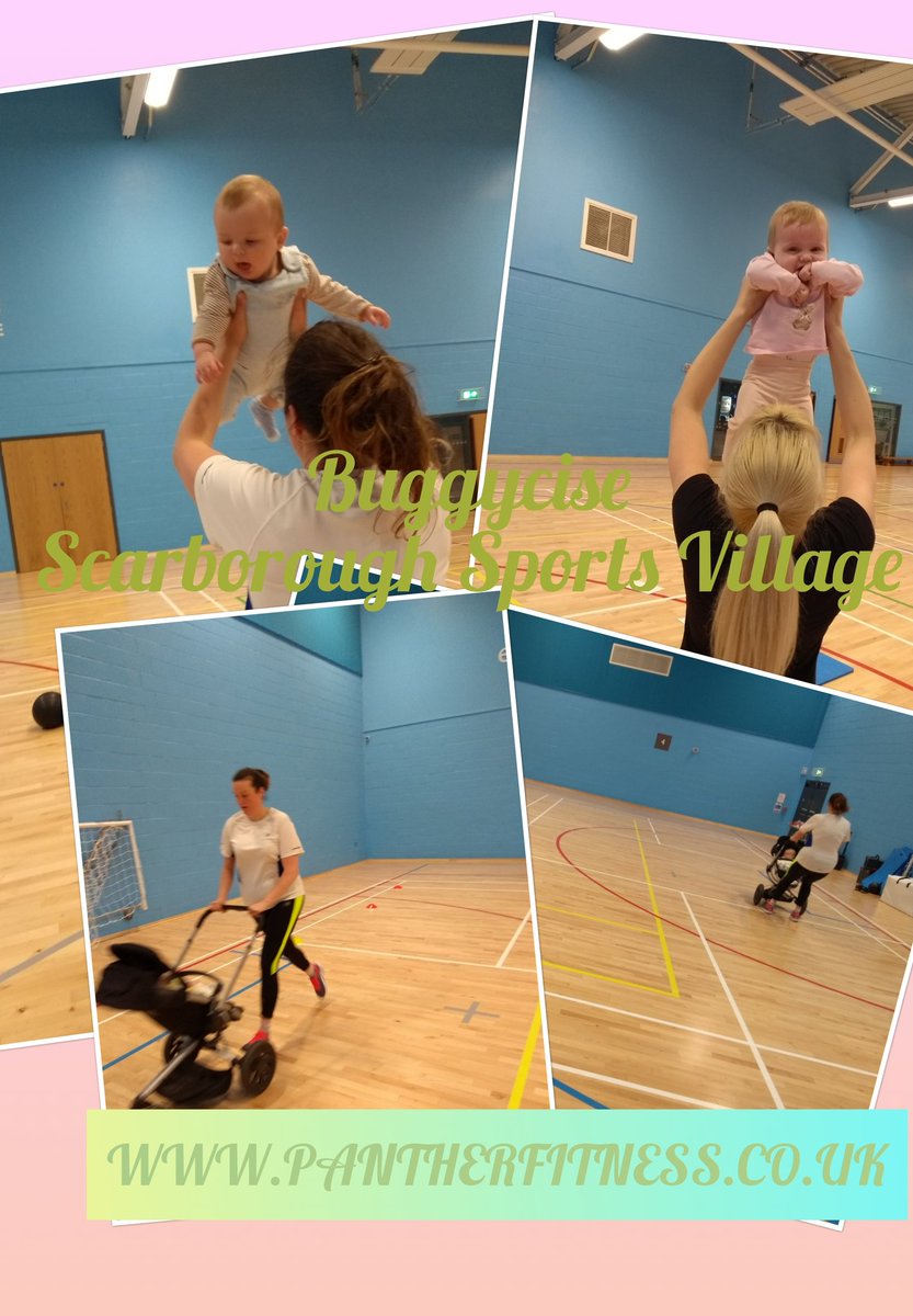 FitnessPanther's tweet photo. Another good session this afternoon at @eaScarbSports for #Buggycise. Join us every Wednesday afternoon 1pm-2pm for #funandfitness with baby. Welcome to my new mum, hope you enjoyed your session. #Postnatalfitness #Coreconditioning #Cardio #Strength #Fitmums @ryedalemumbler https://t.co/Cbg3KLS2Qr