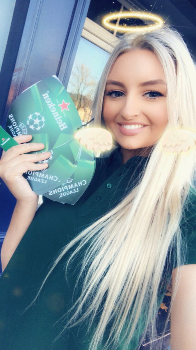 megan_morgan18's tweet photo. Get down to @YeOldeShipInn for a chance to win some fabulous #Heineken prizes with myself and @hogg_jas! Who is your winner?🤔 Everyones a winner here💚🖤 @Heineken #ChampionTheMatch https://t.co/yEGBsBUthS