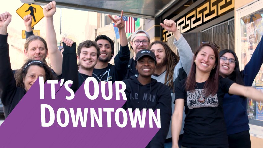 dwntwnberkeley's tweet photo. Hey! Check out this new video...
https://t.co/t2tUkqF7G1
#ItsOurDowntown #OurNewDowntown #DowntownBerkeleyRocks https://t.co/Y9G0HbKfho