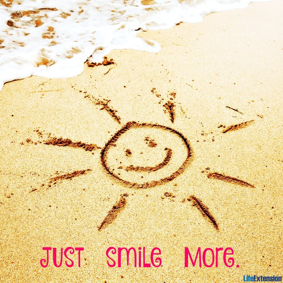 LifeExtension's tweet image. Name one thing that always makes you smile. Go! #smile #wellness