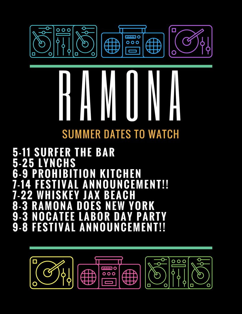 RAMONAcangetit's tweet photo. #funk RAMONA SUMMER IS LIT! #jaxbeach @VoidTheMag @JacksonvilleMag @CityofJax @Visit_Jax https://t.co/oHE69RGe6K