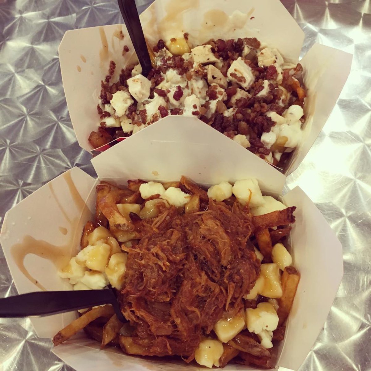 And what a day it is for some poutine, eh? #Repost @emceegreg
・・・
Poutine nights and days #poutine #food