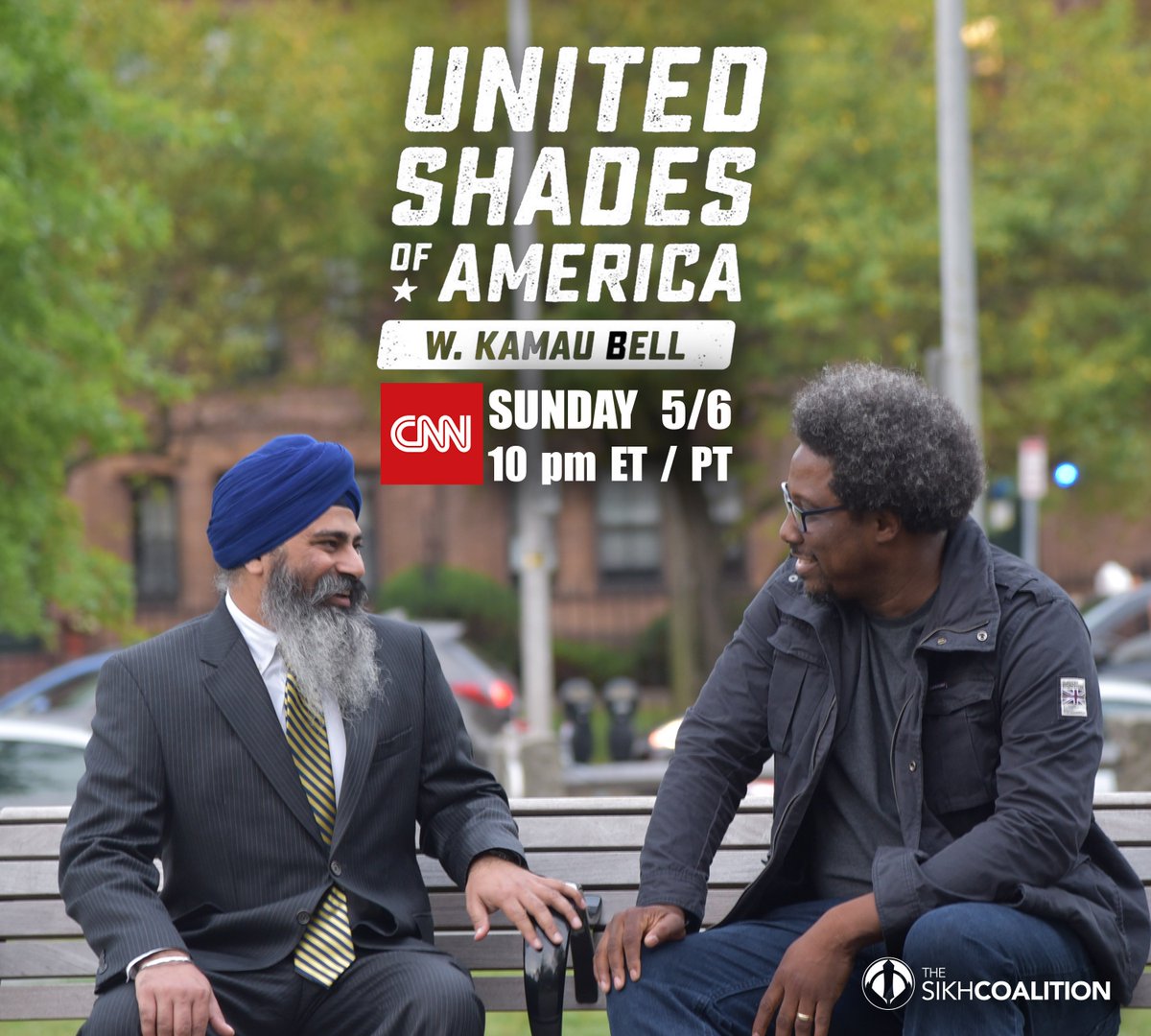 sikh_coalition's tweet photo. @wkamaubell @ReligionReport @harikondabolu We are excited about the United Shades of America with @wkamaubell episode on the Sikh community that will air Sunday, May 6th! #UnitedShades #SikhsOnTV https://t.co/7em2dFaI9O