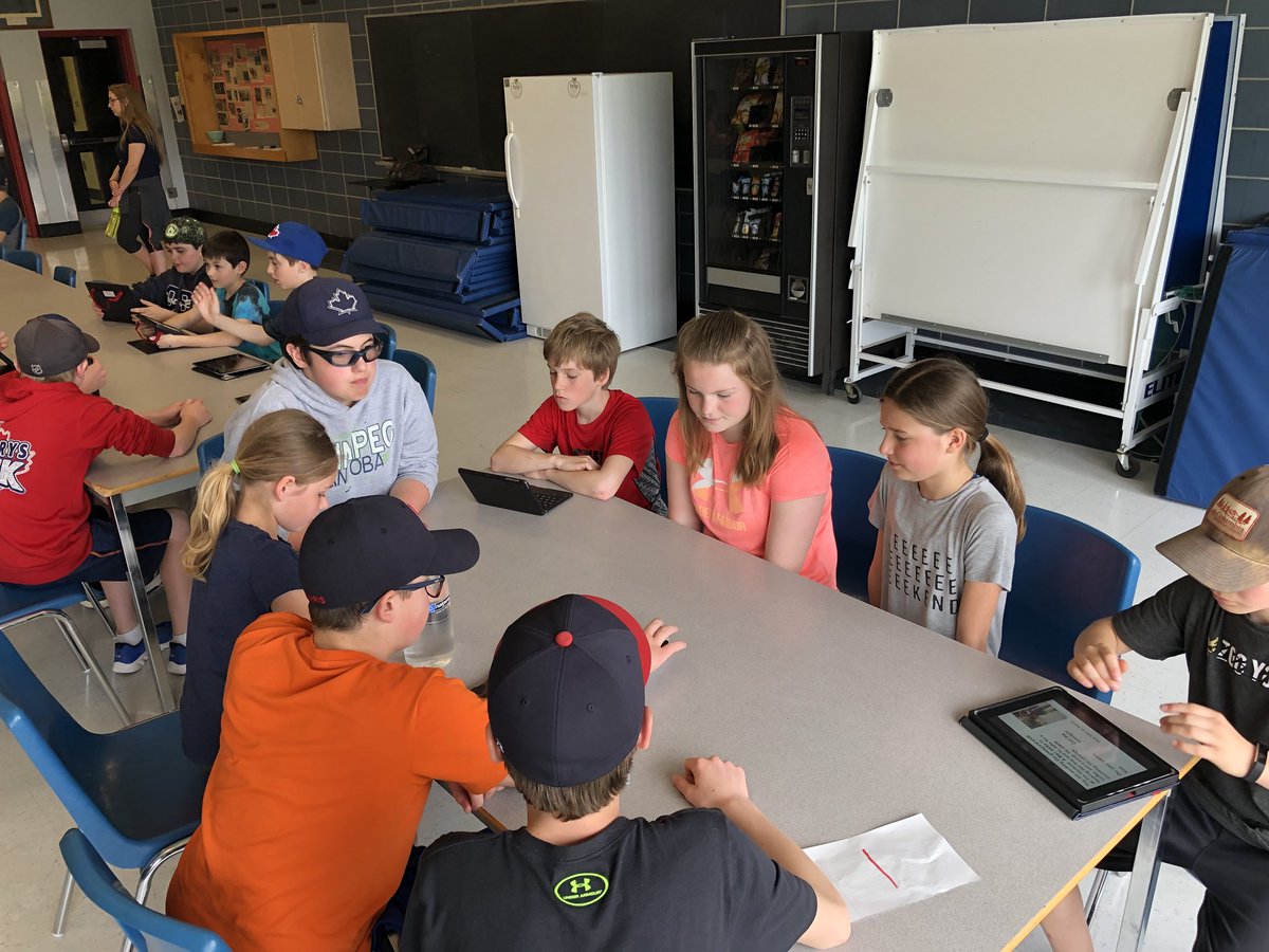 lori_hogan's tweet photo. Ss sharing their learning about stereotypes with @LittleFallsPS Ss. Hoping to stop assumptions in their tracks. “I always wondered why somebody doesn't do something about that. Then I realized I was somebody.”- Lily Tomlin #NPDL https://t.co/CsVLUfRozq