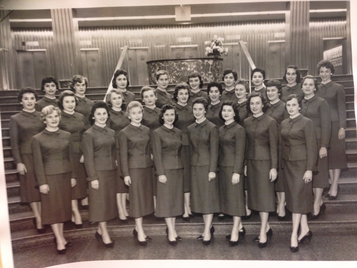 Bethlehem Steel's escorts greeted visitors and escorted them to meetings with executives. Photo circa 1957 #bethlehemsteel #History @NMIHorg