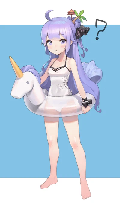 水着 ユニコーン
#アズールレーン  #ユニコーン 