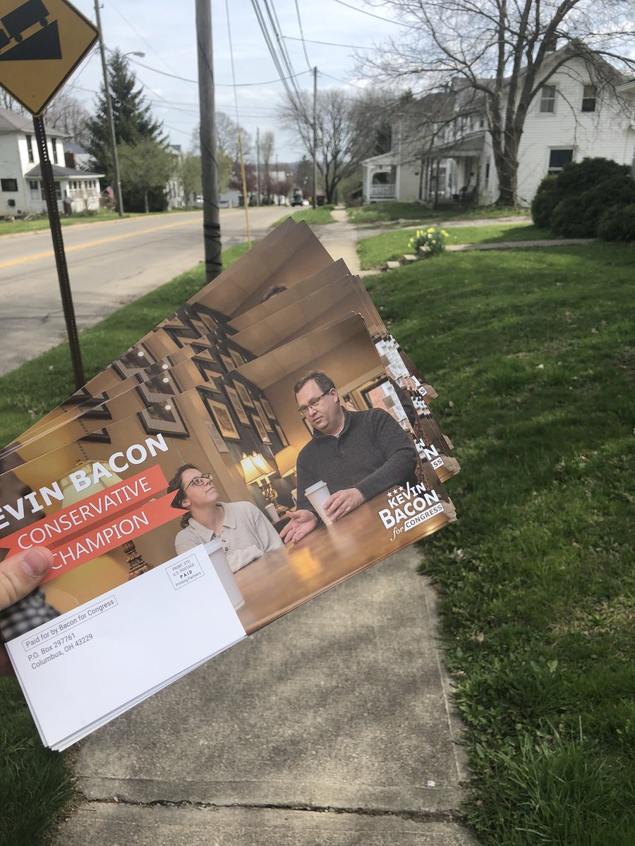 BaconForOH's tweet photo. Team Bacon was out in Lexington and Mansfield today as well as hitting the phones! 6 Days until you can #VoteBacon or you can even vote early tomorrow! #OH12 https://t.co/r4pw0sJ9RS