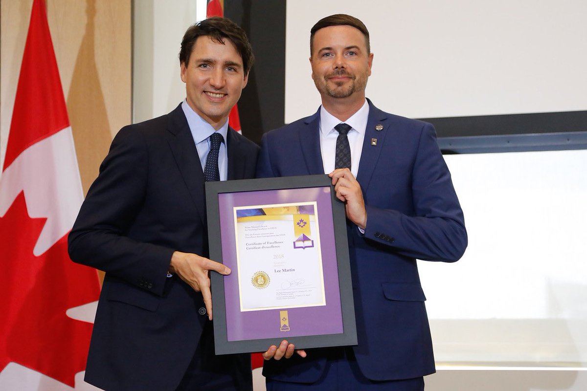 FIecoleCentral's tweet photo. Huge congratulations to our very own Monsieur Martin for receiving the Prime Minister's Award for Teaching Excellence in STEM today in Ottawa. We are so proud of you! https://t.co/wVQURaDmzM https://t.co/XP74CRT45o