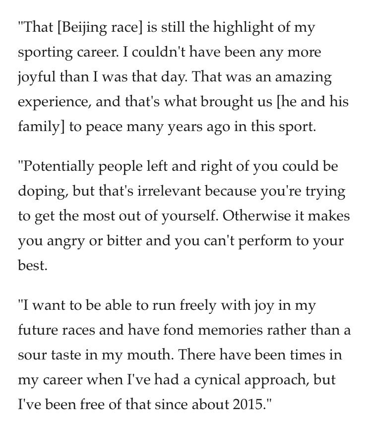 ChrisChavez's tweet photo. Nick Willis comments on the news of the reported Asbel Kiprop positive test: https://t.co/s7dVuY1hFa https://t.co/W0xXvVw34g