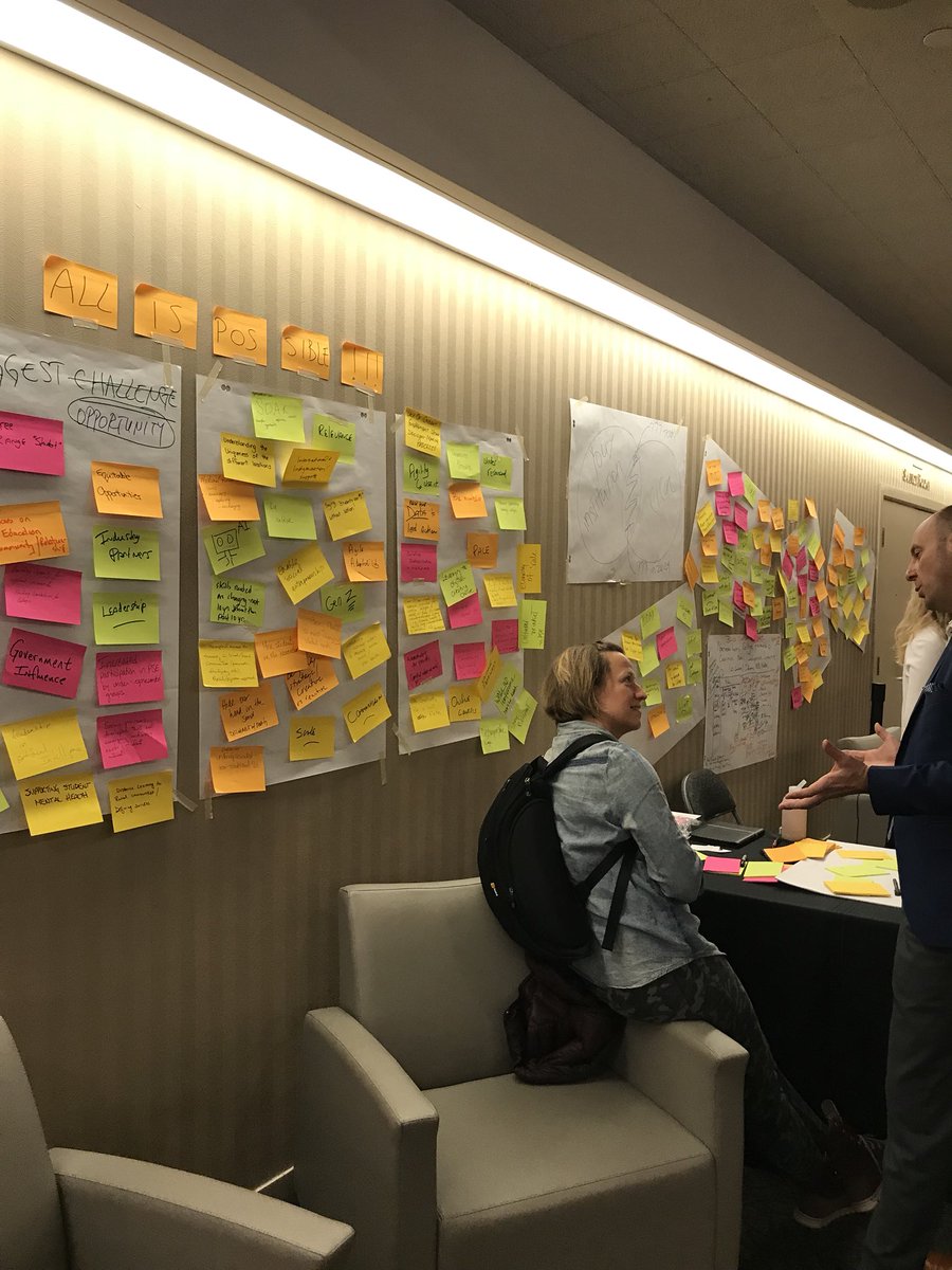 Betz_Markets's tweet photo. Really great input on @CollegeCan strategic plan #imaginethefuture given @#CICan18 conference in #Victoria Thanks to all who provided feedback! https://t.co/nVItvqiDeQ