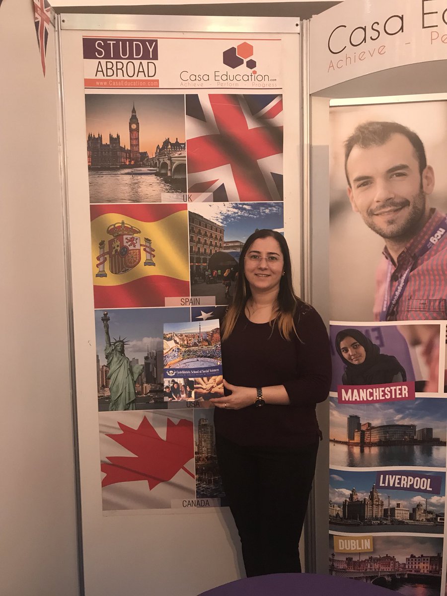 Few clicks from the international student fair in #Casablanca #CasaEducation #studyAbroad
