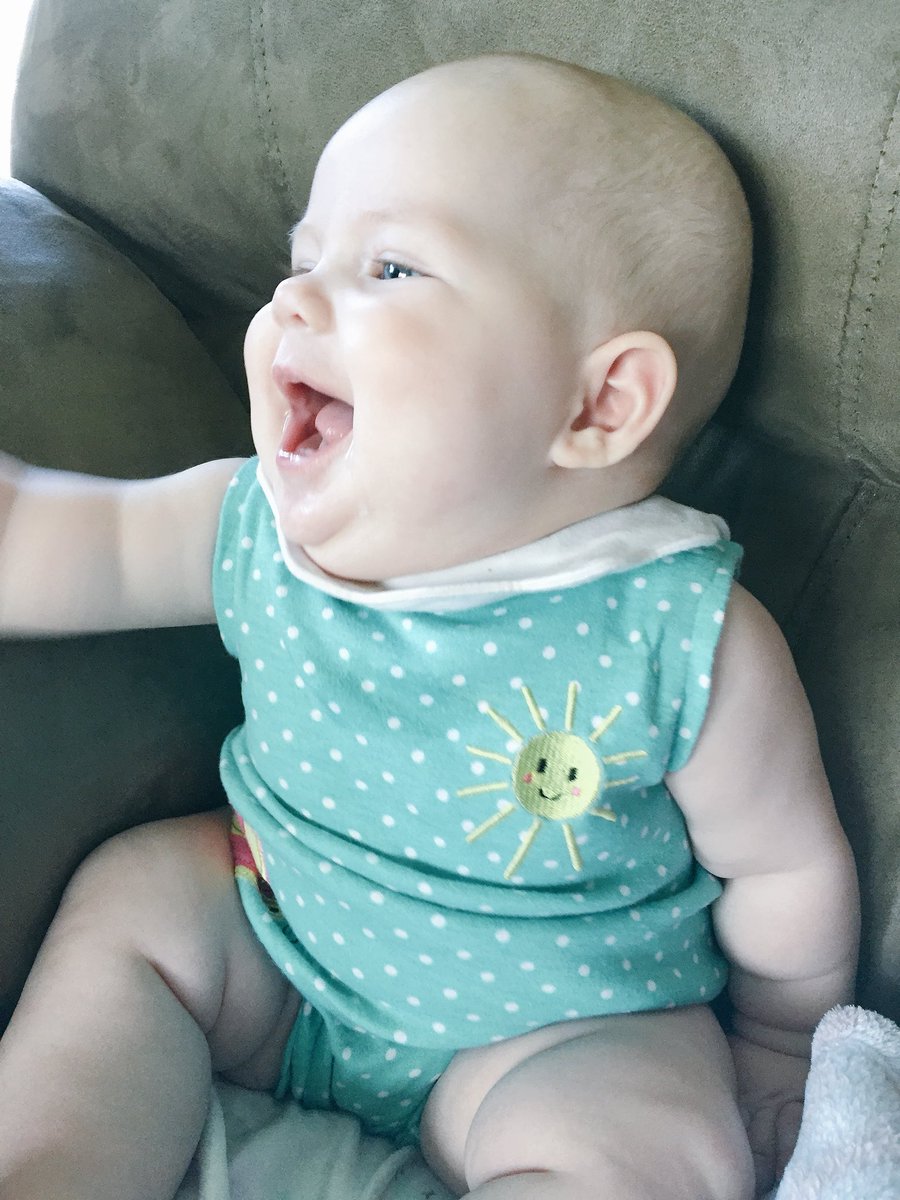 pnwgypsy's tweet photo. Juniper is so bashful; everytime she gets really happy she lets out one big smile and then ‘hides’ haha https://t.co/FqWaUlKM5y