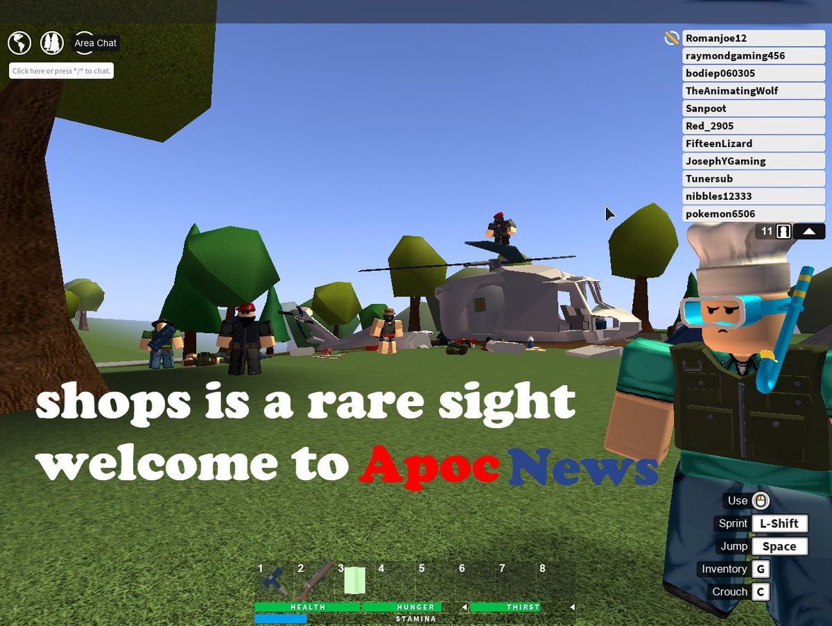 Gus Dubetz On Twitter Apocalypse Rising 2 Alpha Has Been Updated With Swimming Functionality The Ability To Keep Your Avatar S Face In Game New Firearm Sounds And More Read The Full Changelog Here - roblox apocalypse rising 2 will i be banned
