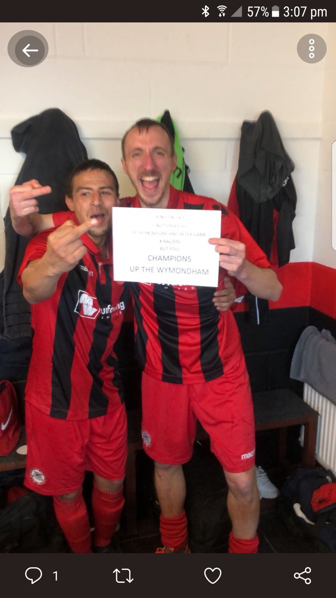 benprice86's tweet photo. @armesy123 @sheringham_fc @wymondham_fc Thanks for the congratulations skid. I'm all up for club rivalry and tasty games but i think there is a line drawn between club rivalry and total disrespect. Would you say these photos crossed that line? We have no interest in twitter wars. Purely just to play good football. UTS! https://t.co/igXuynahWR