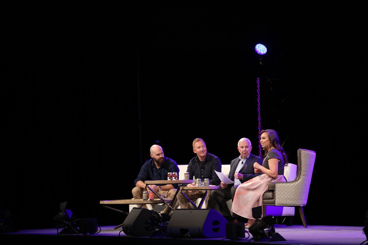 This craft beer panel is legendary! The full supply chain is represented by the innovators sitting here, sharing how the success and revolution of their industry depends on all of their businesses working together. #ONWARDYYC