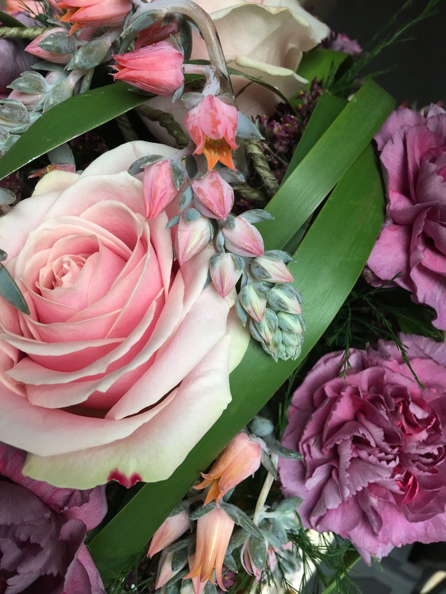 Purples and pinks are a stunning combo, especially mixed in with this cheeky touch of orange from our succulent flowers!! mmmm Tutty fruity anyone?