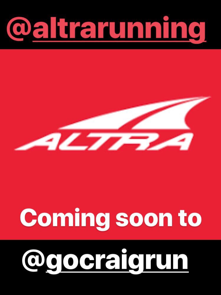 gocraigrun's tweet photo. Coming soon @AltraRunning #altra #altrarunning #altrazerodrop #run #running #runner #marathontraining #runfast #embracethespace #zerodrop #marathoner https://t.co/MOW1XutS70