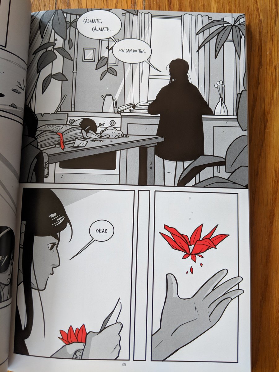 chadsell01's tweet image. My copy of Elements: Fire arrived today, and it's goooorgeous!! An Eisner-nominated anthology edited by @tanekastotts featuring 32 creators of color! The use of red throughout the book is so dang cool. Get yours here: tanekaandgenue.tictail.com