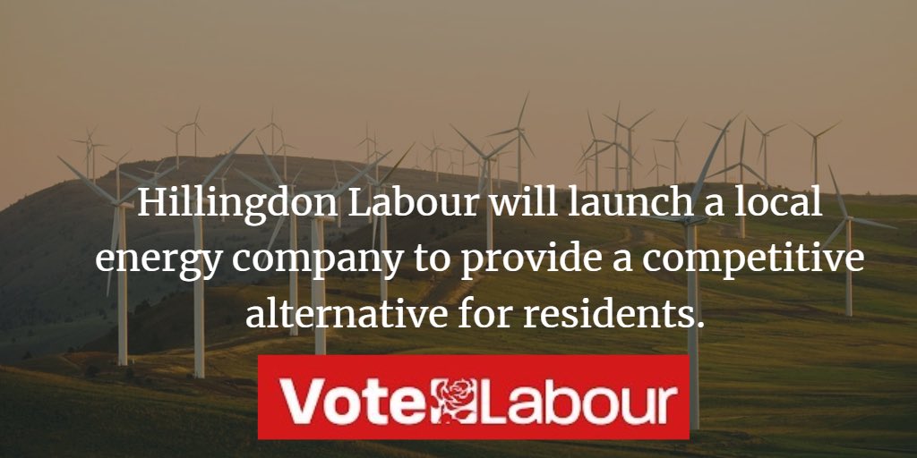 HeathrowVil_Lab's tweet photo. @HillingdonLab will launch a local energy company to provide a competitive alternative for residents #MarginalHillingdon https://t.co/w4bxSFD7ZI