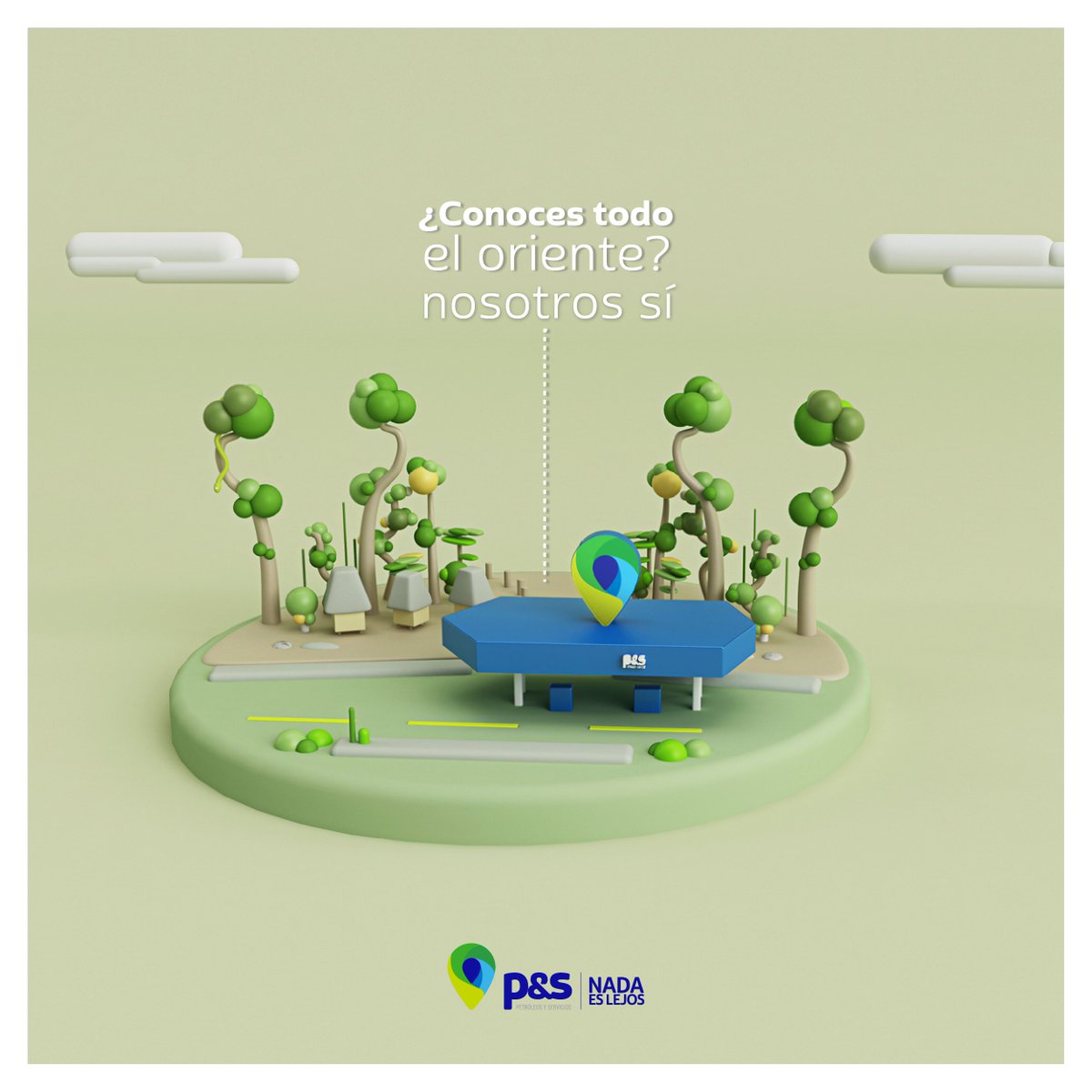 Con nuestras #estacionesP&amp;S #NadaEsLejos y puedes conocer toda nuestra Amazonía, disfrutar de lugares que no imaginas de nuestro país y disfrutar de toda su cultura. 
Conoce nuestros puntos de encuentro: goo.gl/GEX8Ge