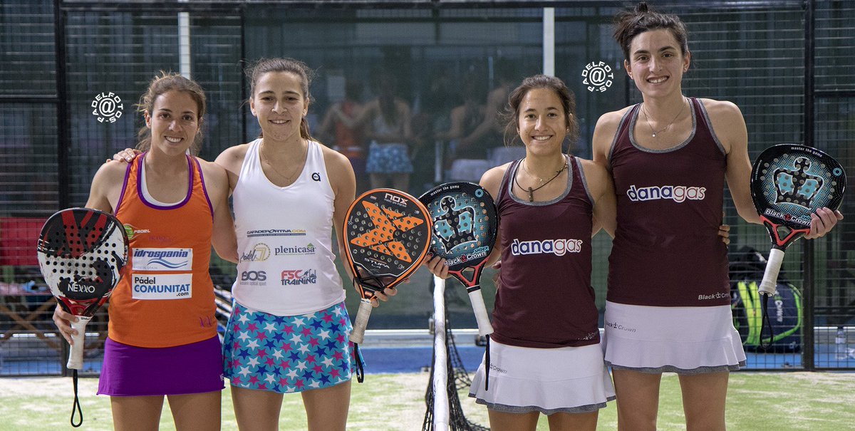 16os #WPTZaragozaOpen | Gabi Bartomioli y Sara Ruiz vencen a Elenita Ramírez y Andrea Medina 6-1 3-6 6-3 #PadelFemenino #Padel