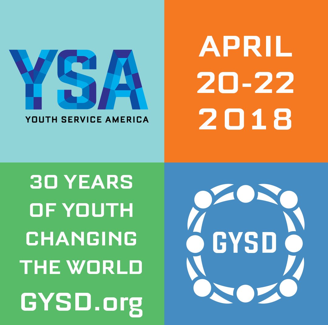 karenldaniel's tweet photo. #GYSD 2018 is a wrap!  Check out the story of @YouthService's Global Youth Service Day at https://t.co/nQtAqhp8Uz https://t.co/ckL0gK2Gfj