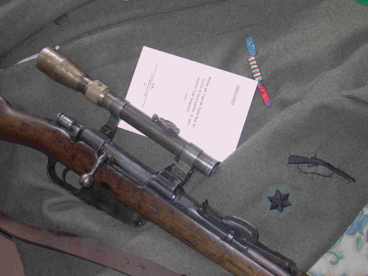 andyblanck on X: "#Carcano #mannlicher 1891 italian rifle used during #ww1  and the manual for sniper with scope (#Scheibler french model). The manual  is in italian, obviously....🇮🇹 https://t.co/rjUdMqegas" / X