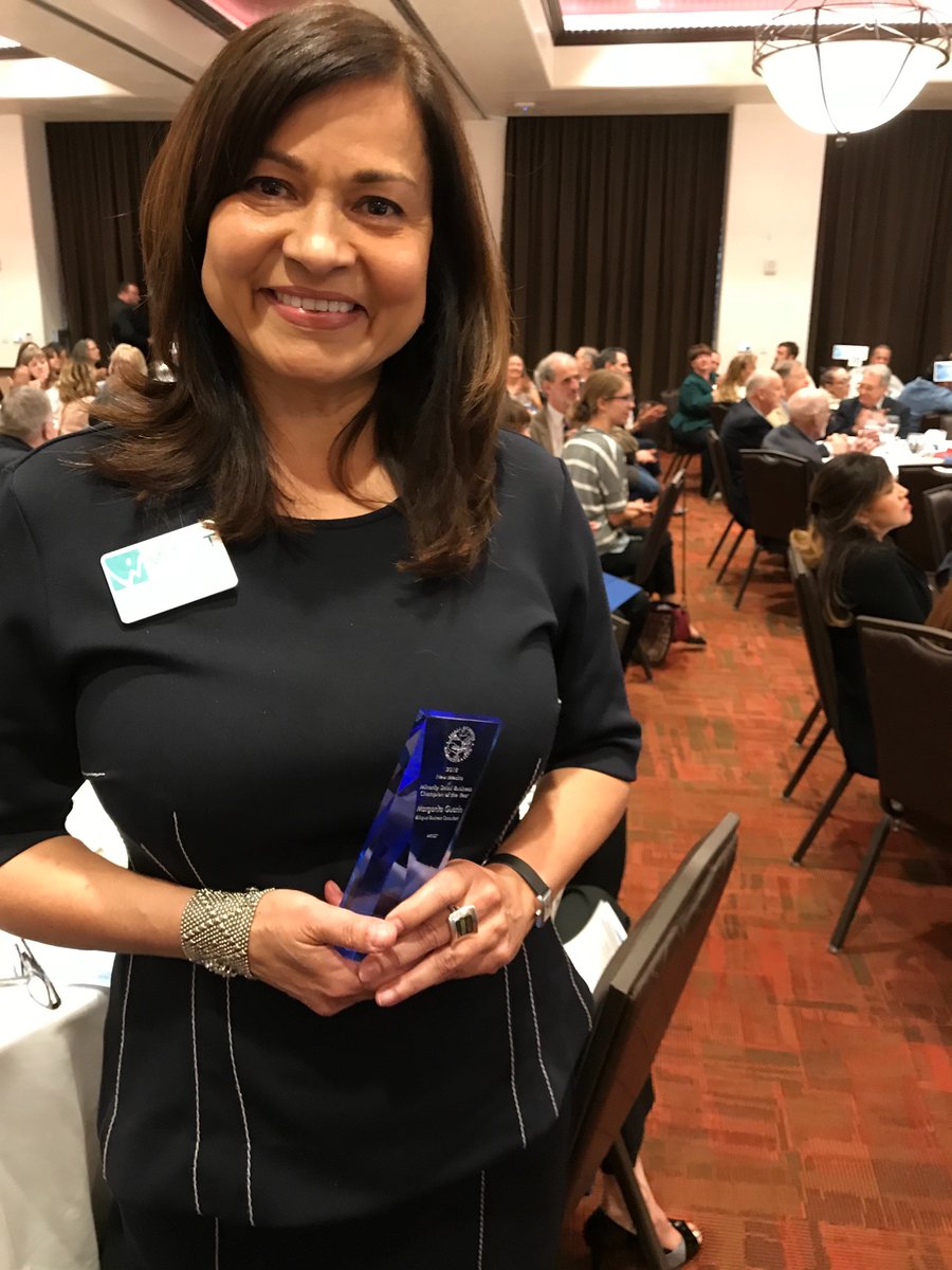 SBA_NewMexico's tweet image. Congrats to Margarita Guarin @GoWESST! #NM Minority Small Business Champion of the Year! #SmallBusinessWeek